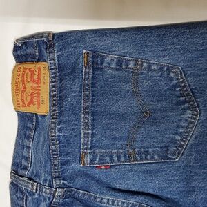 Men's Levi 501 Button Fly Jean's size w 34 l 34